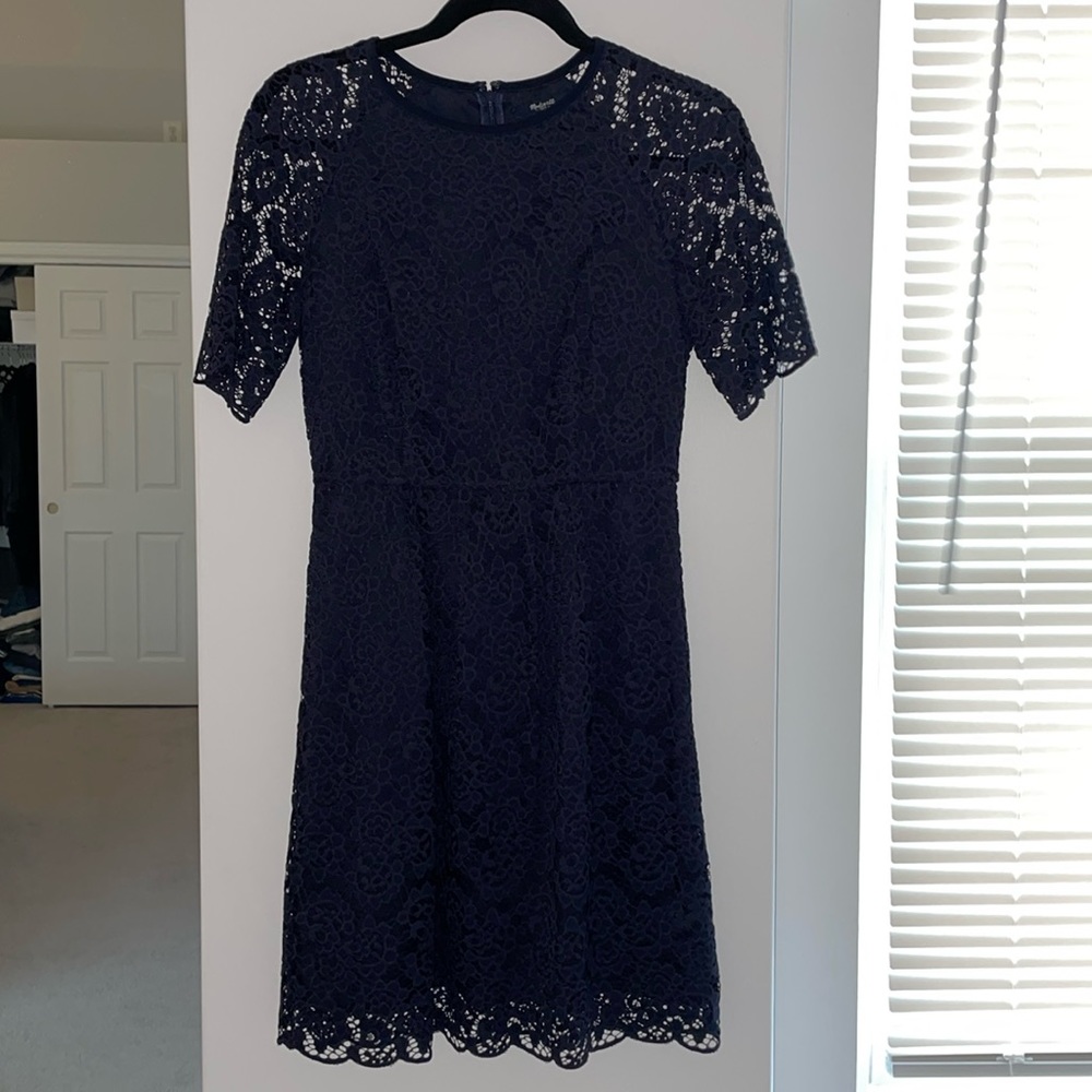 Madewell shift lace dress